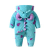 Hooded Fleece Baby Jumpsuit