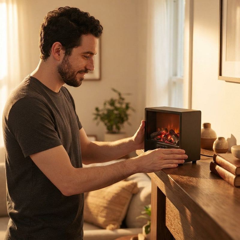 Simulated Fireplace Aroma Diffuser